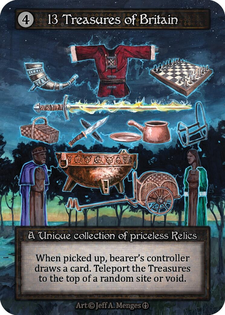 13 Treasures of Britain [ART] - Sorcery: Contested Realm Single