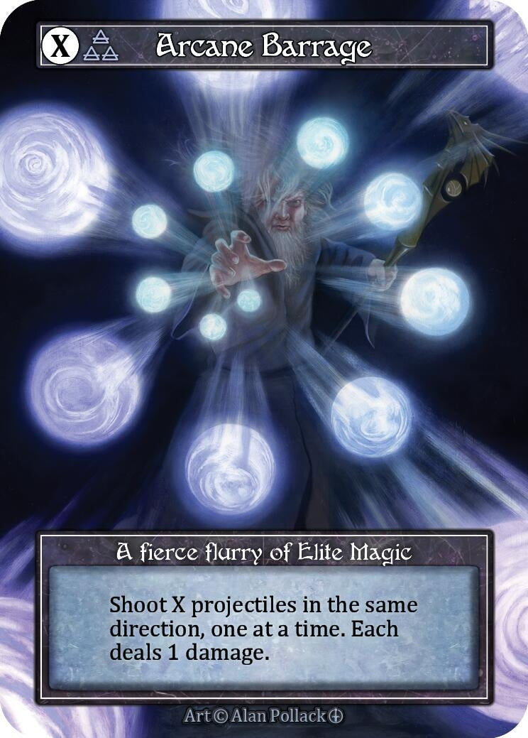 Arcane Barrage (Foil) [ART] - Sorcery: Contested Realm Single