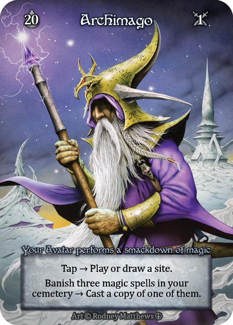 Archimago [ART] - Sorcery: Contested Realm Single