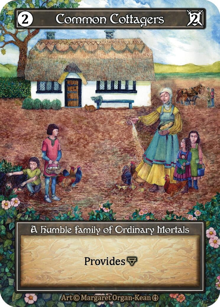 Common Cottagers (Foil) [ART] - Sorcery: Contested Realm Single