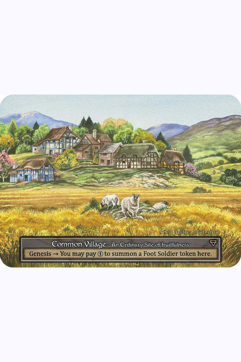 Common Village (Foil) [ART] - Sorcery: Contested Realm Single