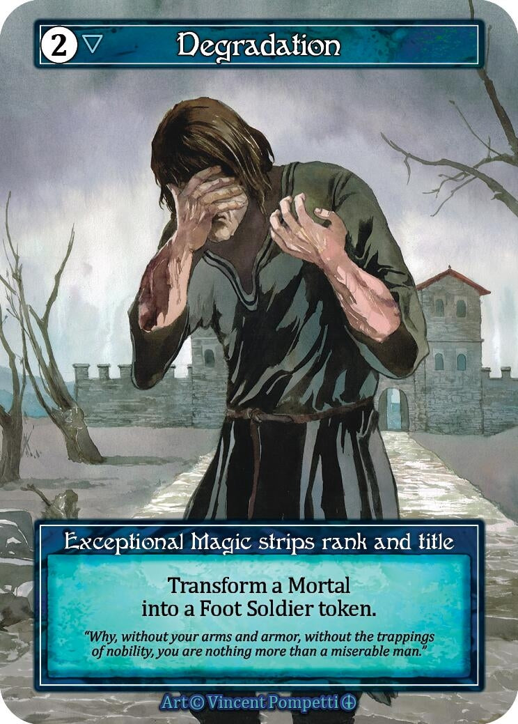 Degradation (Foil) [ART] - Sorcery: Contested Realm Single