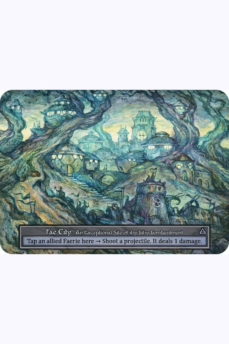 Fae City (Foil) [ART] - Sorcery: Contested Realm Single