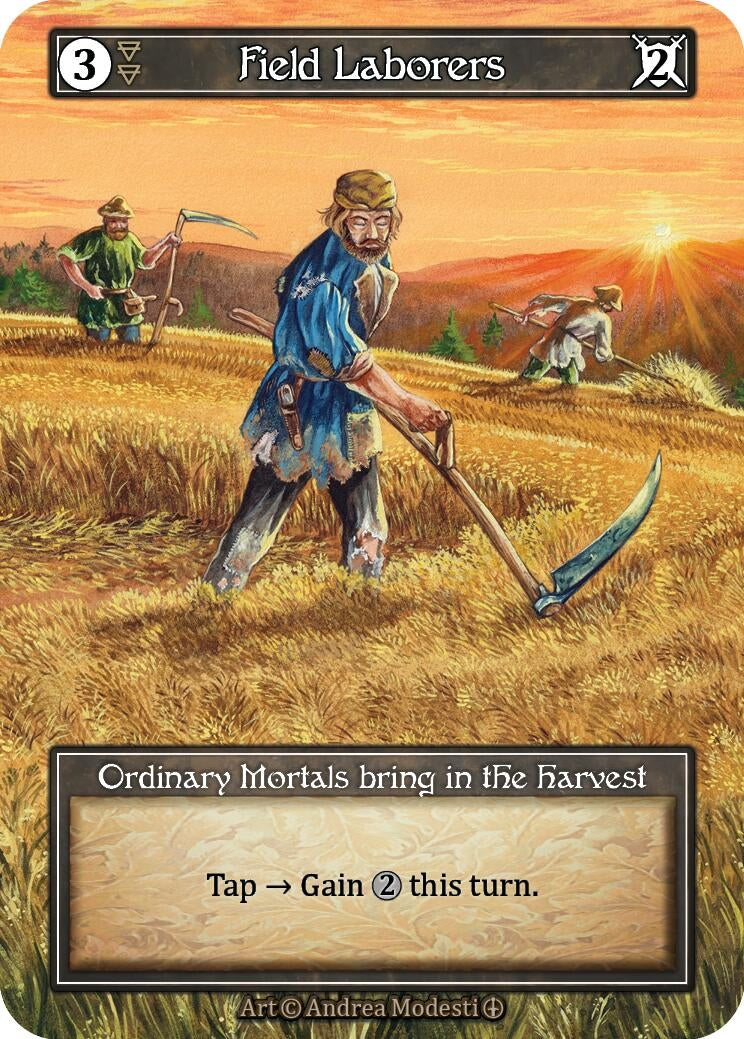 Field Laborers (Foil) [ART] - Sorcery: Contested Realm Single
