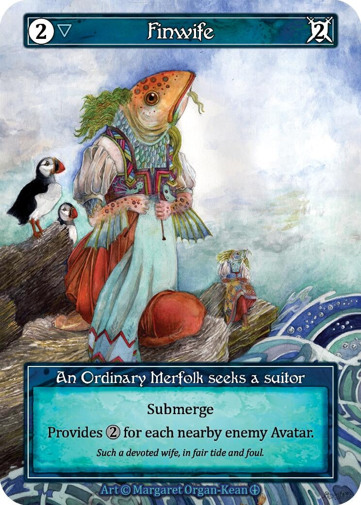 Finwife (Foil) [ART] - Sorcery: Contested Realm Single