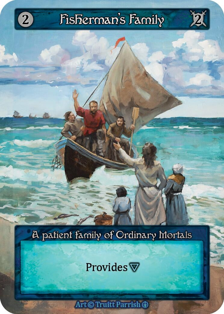 Fisherman’s Family [ART] - Sorcery: Contested Realm Single