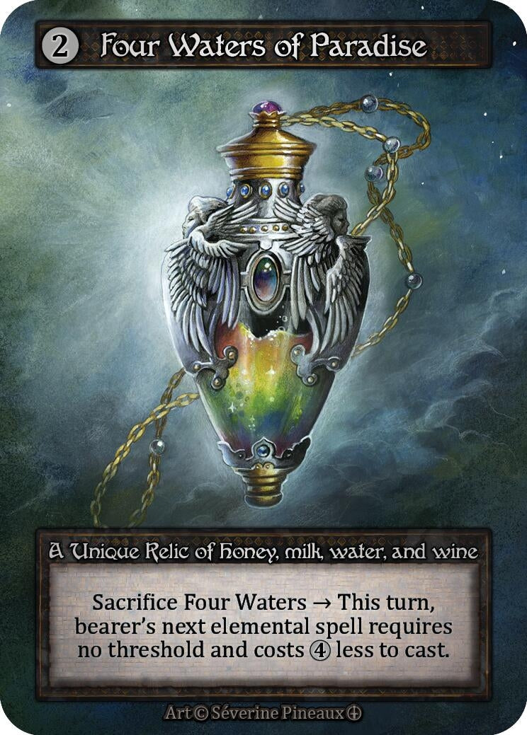 Four Waters of Paradise [ART] - Sorcery: Contested Realm Single