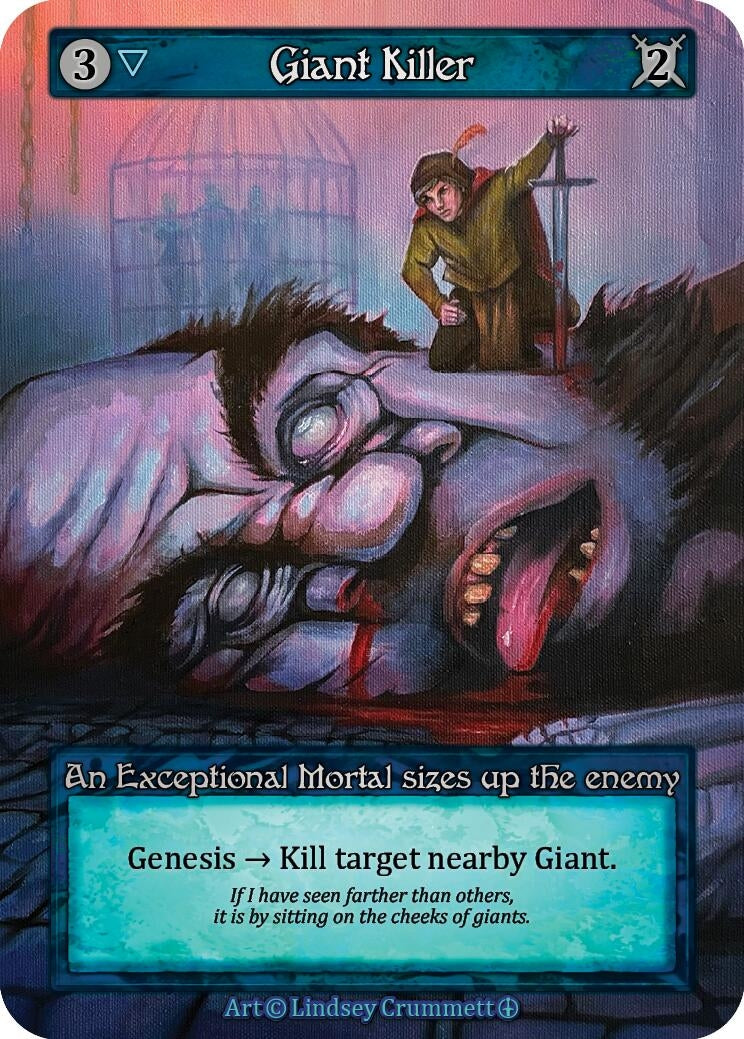 Giant Killer [ART] - Sorcery: Contested Realm Single