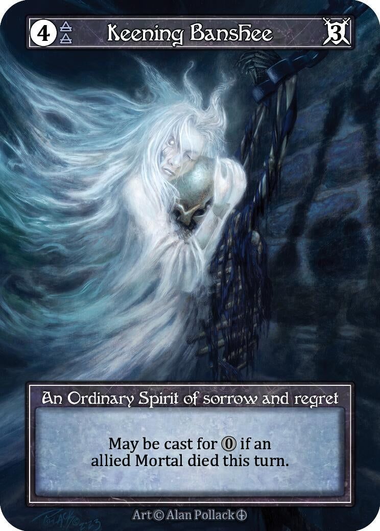 Keening Banshee (Foil) [ART] - Sorcery: Contested Realm Single