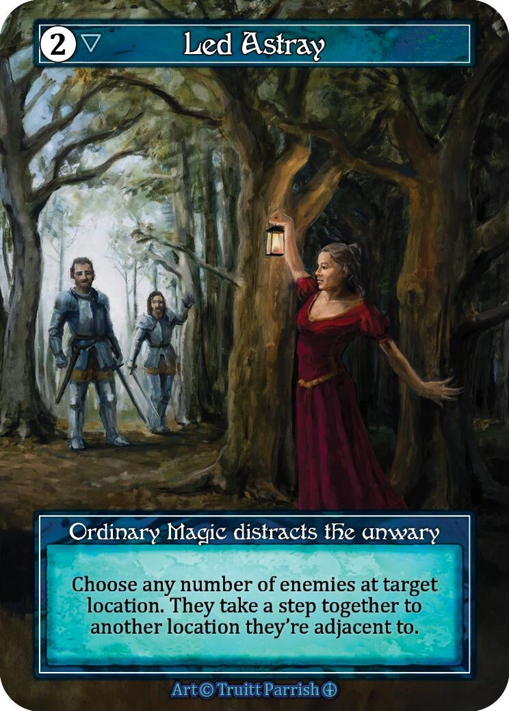 Led Astray (Foil) [ART] - Sorcery: Contested Realm Single