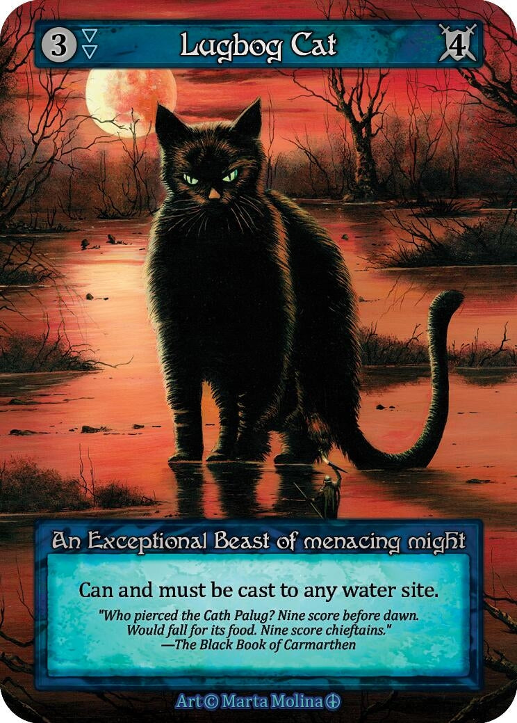 Lugbog Cat [ART] - Sorcery: Contested Realm Single