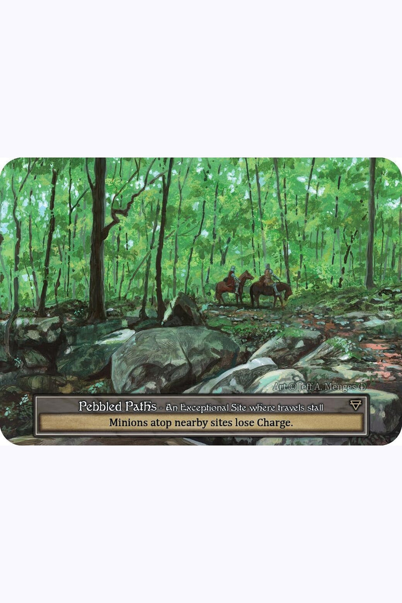 Pebbled Paths (Foil) [ART] - Sorcery: Contested Realm Single