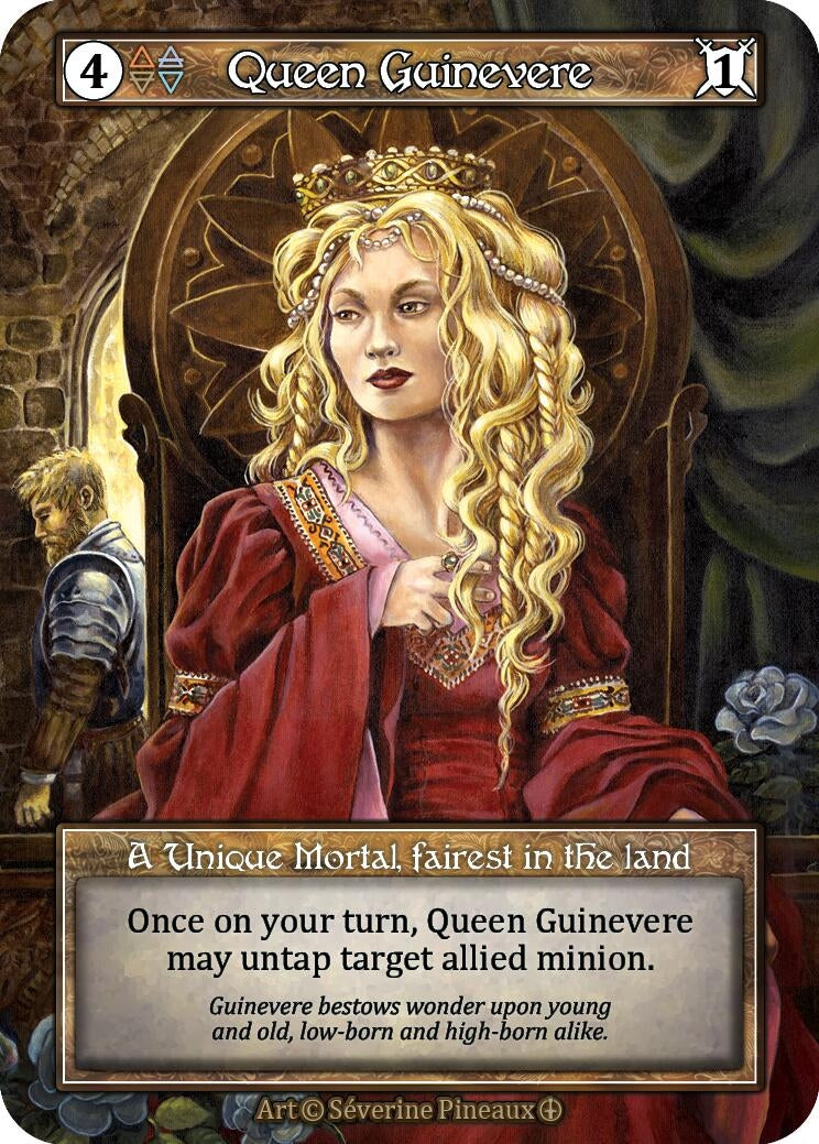 Queen Guinevere (Foil) [ART] - Sorcery: Contested Realm Single