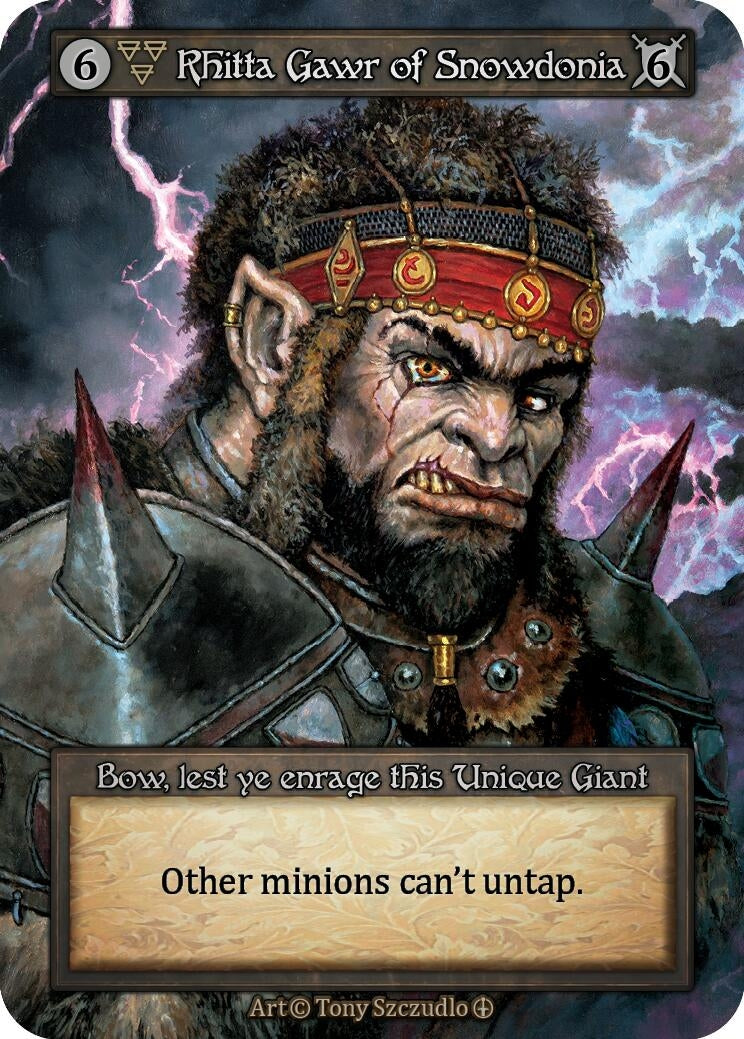 Rhitta Gawr of Snowdonia [ART] - Sorcery: Contested Realm Single