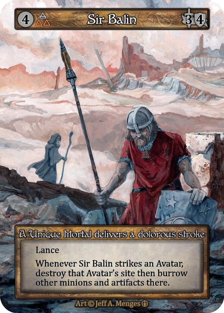 Sir Balin [ART] - Sorcery: Contested Realm Single