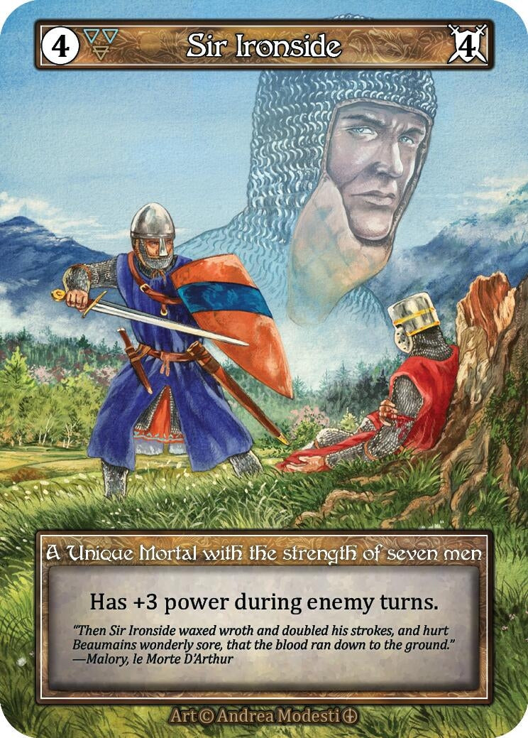 Sir Ironside (Foil) [ART] - Sorcery: Contested Realm Single