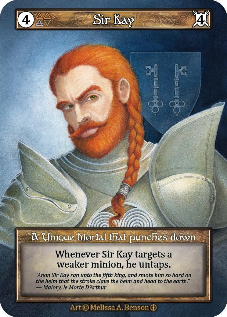 Sir Kay (Foil) [ART] - Sorcery: Contested Realm Single