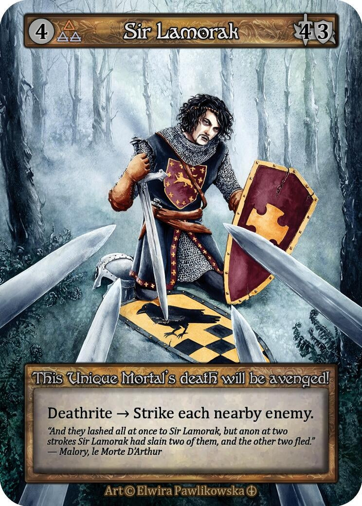 Sir Lamorak [ART] - Sorcery: Contested Realm Single