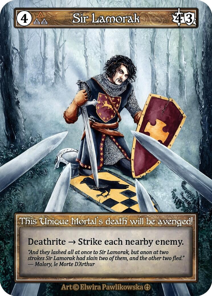 Sir Lamorak (Foil) [ART] - Sorcery: Contested Realm Single