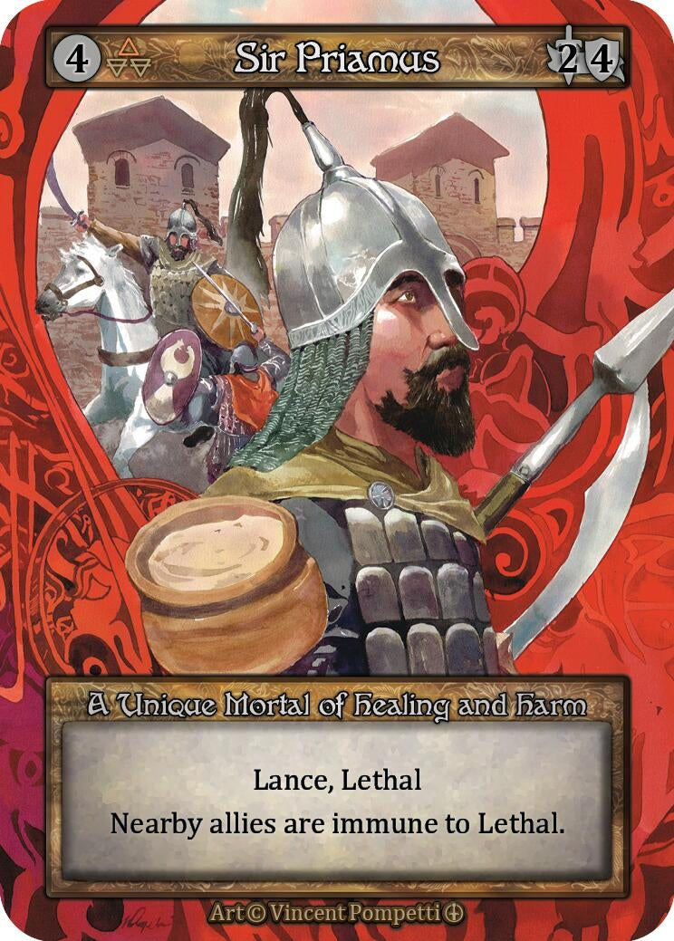 Sir Priamus [ART] - Sorcery: Contested Realm Single