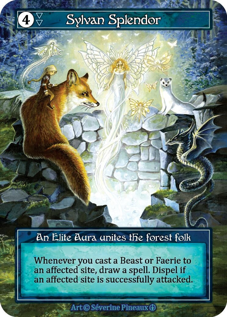 Sylvan Splendor (Foil) [ART] - Sorcery: Contested Realm Single
