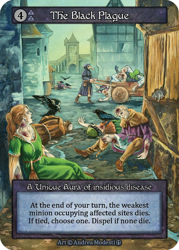 The Black Plague [ART] - Sorcery: Contested Realm Single