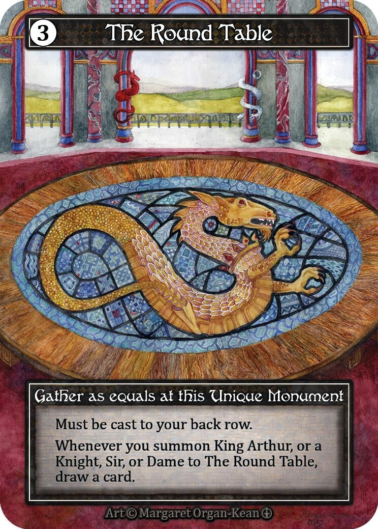 The Round Table (Foil) [ART] - Sorcery: Contested Realm Single