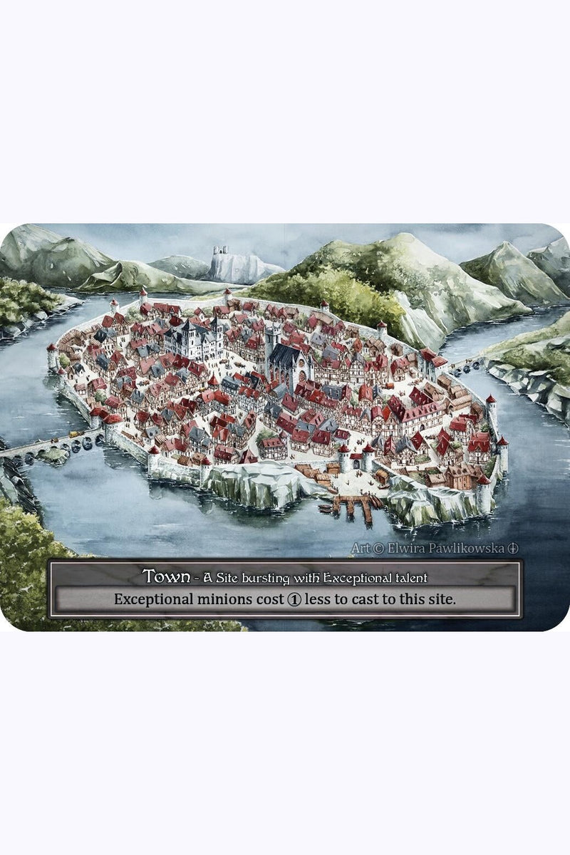 Town (Foil) [ART] - Sorcery: Contested Realm Single