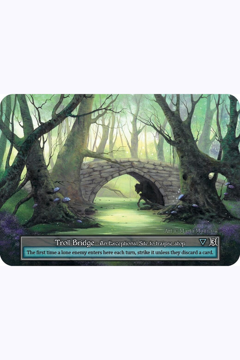 Troll Bridge (Foil) [ART] - Sorcery: Contested Realm Single