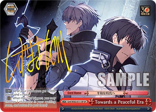 Towards a Peaceful Era (SP) (2111) [G**] - Weiss Schwarz Single