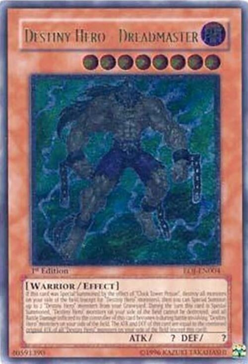 Destiny Hero - Dreadmaster (UTR) (4) - YuGiOh Single