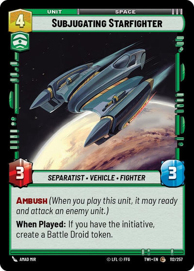 Subjugating Starfighter (112/257) (TWI)