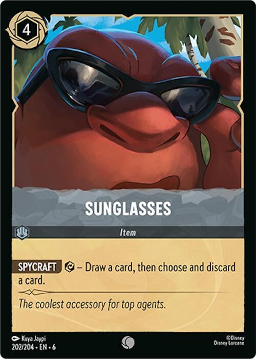 Sunglasses (202) (6) - Disney Lorcana Single