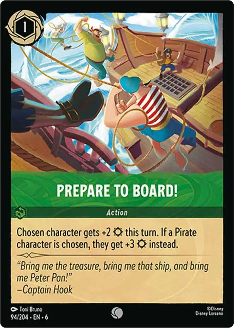 Prepare to Board! (94) (6) - Disney Lorcana Single