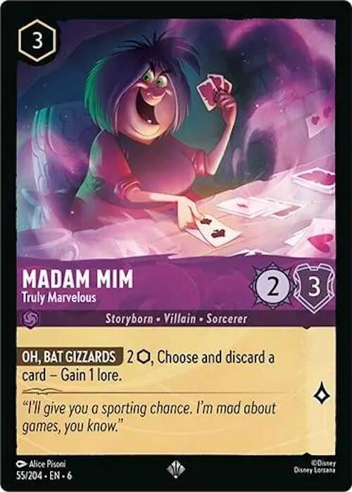 Madam Mim - Truly Marvelous (55) (6) - Disney Lorcana Single