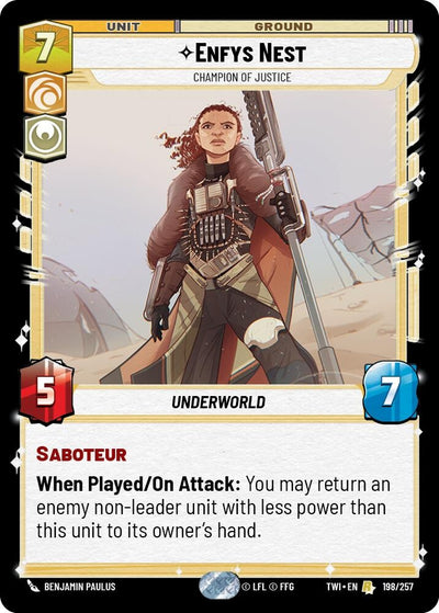 Enfys Nest - Champion of Justice (198/257) (TWI)