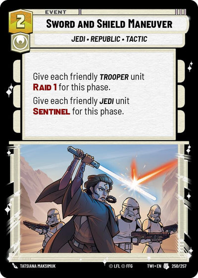 Sword and Shield Maneuver (250/257) (TWI)