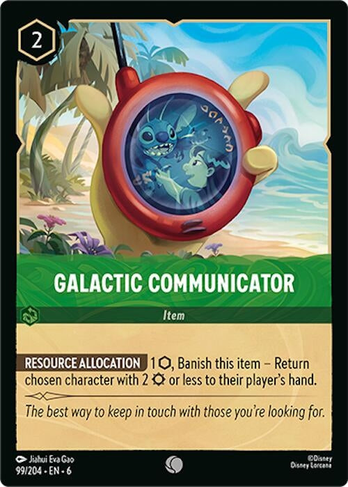Galactic Communicator (99) (6) - Disney Lorcana Single