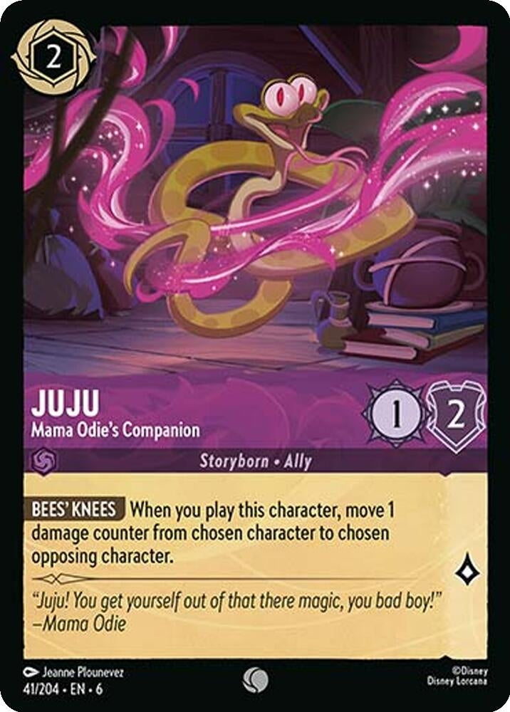 Juju - Mama Odie’s Companion (41) (6) - Disney Lorcana Single