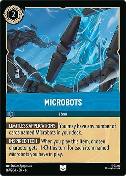 Microbots (167) (6) - Disney Lorcana Single