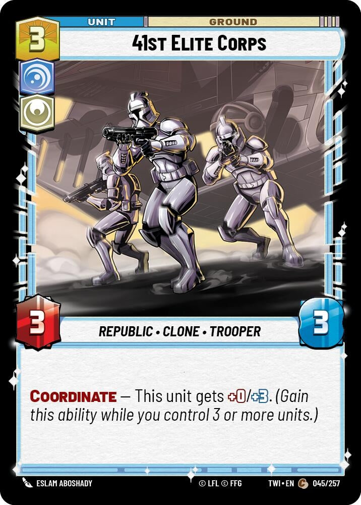 41st Elite Corps (45) (TOR) - Star Wars: Unlimited Single