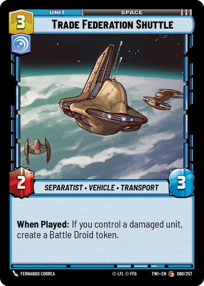 Trade Federation Shuttle (60) (TOR)