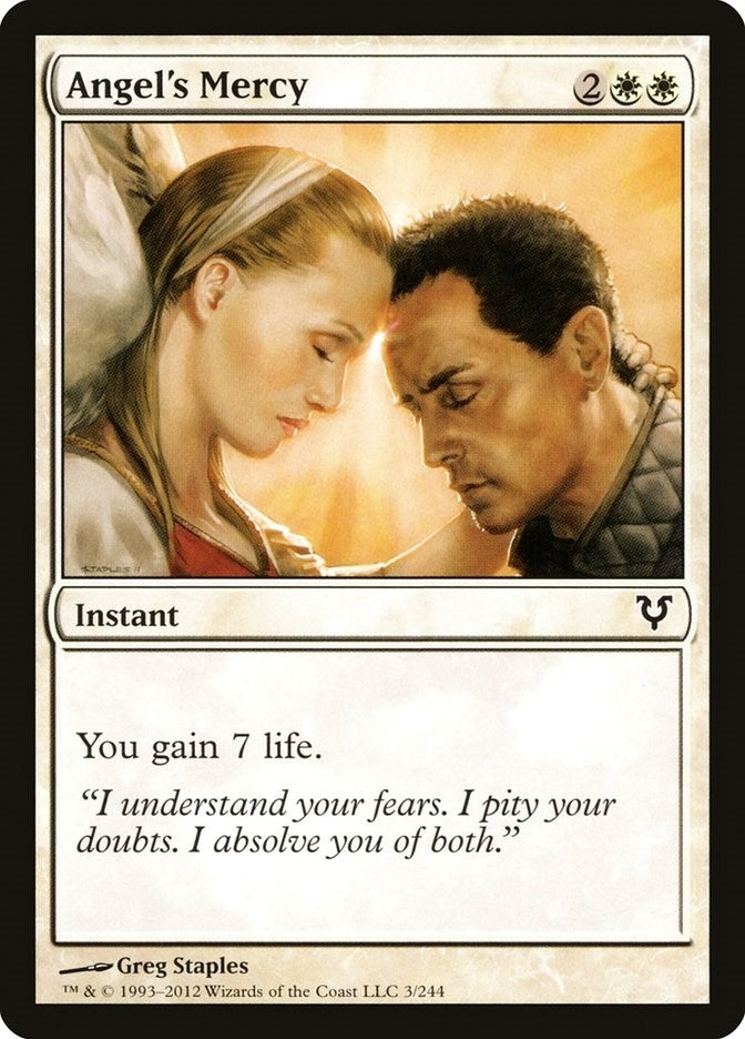 Angel’s Mercy (3) [AVR] - MTG Single