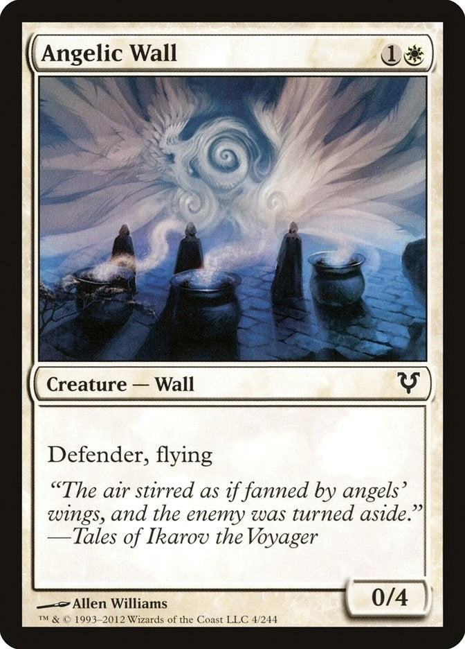 Angelic Wall (4) [AVR] - MTG Single