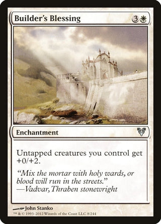 Builder’s Blessing (8) [AVR] - MTG Single