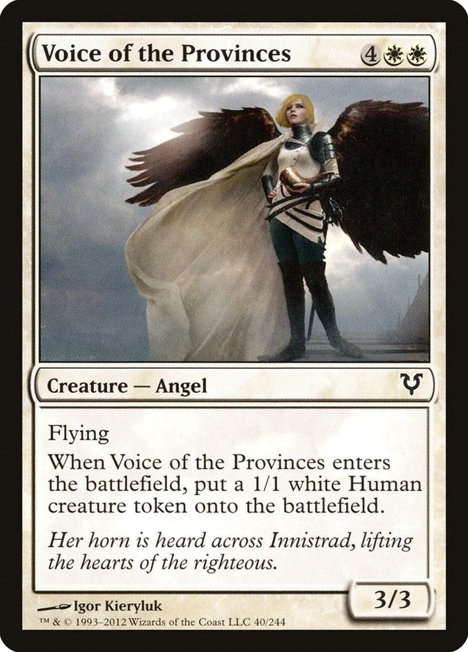 Voice of the Provinces (40) [AVR] - MTG Single