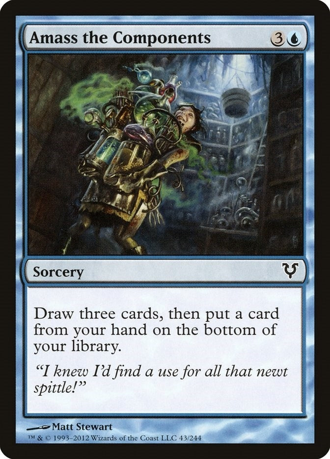 Amass the Components (43) [AVR] - MTG Single