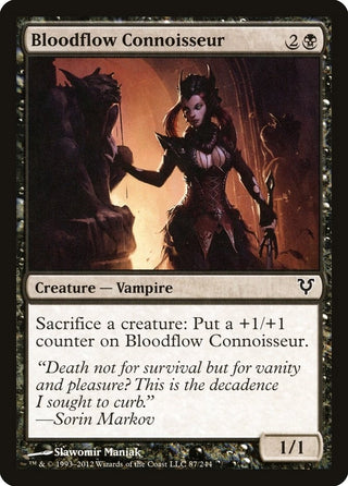 Bloodflow Connoisseur (87) [AVR] - MTG Single