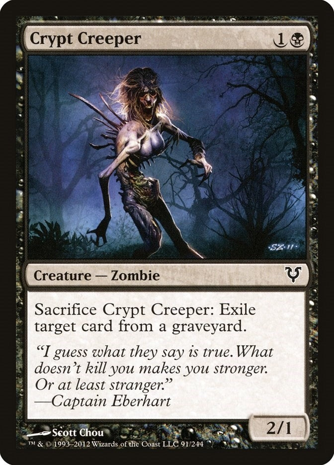 Crypt Creeper (91) [AVR] - MTG Single