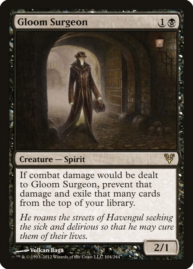 Gloom Surgeon (104) [AVR] - MTG Single